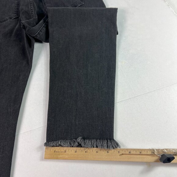 Veronica Beard Jeans Women's 36x27* Benzi Mid Rise Girlfriend Black Denim Tag 32 - Picture 11 of 16